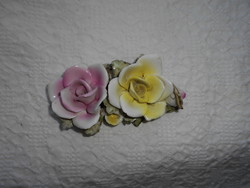 Capodimonte porcelán rózsák
