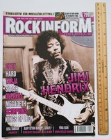 Rockinform magazin 10/4 Jimi Hendrix Scorpions Overkill Slash Ozzy Soulfly Tarja Kings of Leon