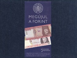 MNB kiadvány az 500 Forintos bankjegyek érvényességéről 2017 (id77375)