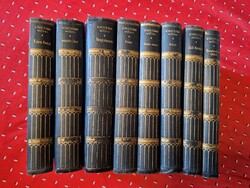 1937 Collected works of dezső Révai - Kosztolányi in 8 volumes!