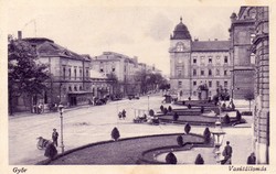 C - 068 Futott magyar képeslap   Győr  1930  (Barasits fotó)