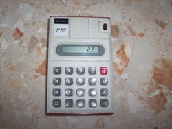 Japán Sharp Elsi Mate EL 207 számológép