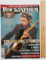 Rockinform magazine 07/6 keith richards rudán manson lgt mobil linkin freshfabrik rory gallagher nin