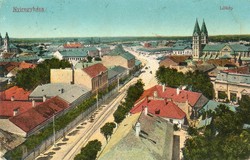 C ---66 Futott magyar képeslap   Nyíregyháza 1916