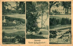 C - 019 Futott magyar képeslap   Parád-Gyógyfürdő   (Barasits fotó)
