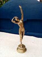 Dancing art-deco woman, sculpture