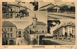 C - 074 Futott magyar képeslap   Sátoraljaújhely   1940  (Barasits fotó)