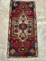 Antique Anatolian carpet 102x50 cm