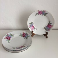 5 pcs of beautiful flower pattern - peony - peony - floral porcelain deep plates 23 cm