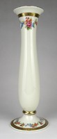 1N364 large gilded butter colored Rosenthal porcelain vase fiber vase 30.5 Cm