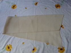Women's scarf 5. (Retro / vintage, beige, cream)