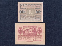 Ausztria 2 darabos szükségpénz szett 1920 (id77702)