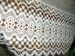 Beautiful wide lace vintage arch panoramic curtain