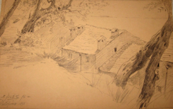 1898-as GARANTÁLTAN EREDETI EDVI-ILLÉS ALADÁR / 1870-1958/   : PORTOFINO