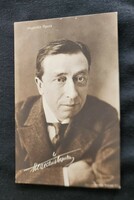 Cca. 1919 HEGEDÜS GYULA SZÍNÉSZ kormányfőtanácsos - tanár ERDETI KORABELI FOTÓ LAP