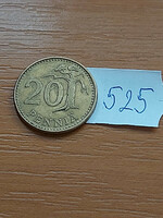 HUF 30 / piece Finland 20 pence 1963 525.