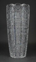 1N484 Nagyméretű kristály váza virágváza 25.5 cm