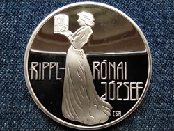 Rippl-Rónai József .640 ezüst 200 Forint 1977 BP PP (id62655)