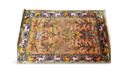 SZ408 Qum IRAN selyem perzsaszőnyeg 160x100 cm