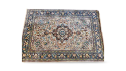 Qum silk carpet Tabriz pattern 183x124 cm