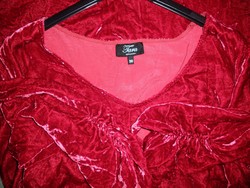 Silk, selyem - bársony plüss ruha TARA kollekció