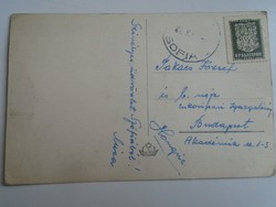 H35.1  Kispéter Mihály küldte Szófiából Takács II-nek  (FTC FRADI)  1953 a bolgár-magyar meccsről