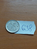 30 HUF / each belgium belgie 25 centimes 1970 638.