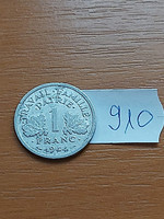 French 1 franc franc 1944 