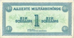 1 schilling 1944 Militarbehörde Ausztria 2.