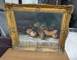 Pap.L.Antique painting from legacy