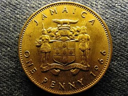 Jamaica ii. Elizabeth (1952-2022) 1 penny 1966 (id67762)