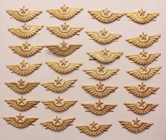 Soviet cap badge - aviation weapons lot 28 pcs (24)