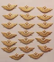Soviet cap badge - aviation weapon type lot 20 pcs (26)