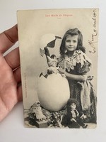Doll, toy, dollhouse, antique doll, Easter egg, antique Easter egg, antique clown