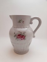 Kőbanyai porcelán rózsás vizeskancsó