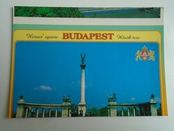 D196464 postcard - Budapest - half-cut printing scrap