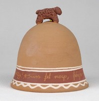 1N496 Sheep-shaped Clay Bell & Chime 
