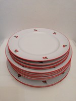 11db Alföldi porcelán cseresznyés tányérok