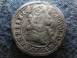 I. Lipót (1657-1705) ezüst 15 Krajcár (1677-1686) 1679 KB (id57022)