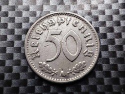 Németország - Harmadik Birodalom 50 reichspfennig, 1935 Verdejel ''A'' - Berlin