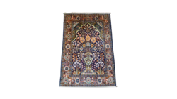 Cashmere silk carpet 94x62 cm