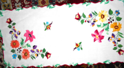 ++++++Kalocsa tablecloth-runner 70 cm x 32 cm-beautiful, professional handwork