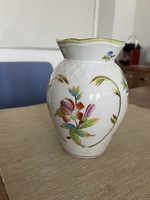 Herend Victoria patterned vase 15 cm
