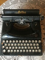ERIKA antik írógép Naumann Dresden