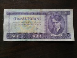 Lila Ady 500 Forint 1969