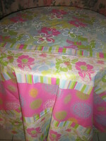 Gyönyörű vintage pasztell nyári virágos ágytakaró ágyterítő