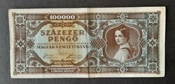 One hundred thousand pengő 1945