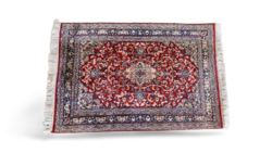 Cashmere silk carpet 100x62 cm