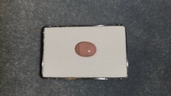 Salmon rose  opál drágakő -  új  14x10 mm ékszerészeknek, gyűjtőknek