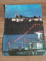 Budapest, Matthias Church with the Fisherman's Bastion, postal clean, from the 1970s, large size: 20 cm x 15 cm
